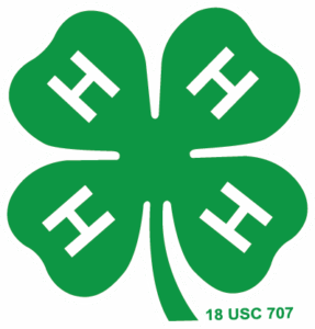 Logo for the 4-H club