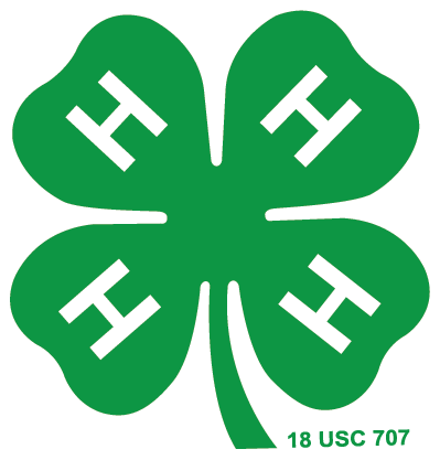Logo for the 4-H club